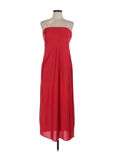 Pre-owned J.crew Collection Cocktail Dress In Red