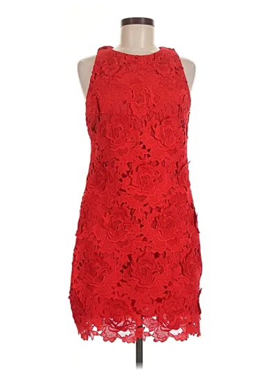Pre-owned J.crew Collection Cocktail Dress In Red