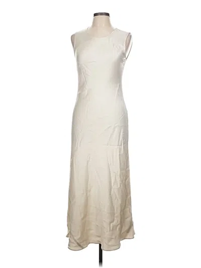 Pre-owned J.crew Collection Cocktail Dress In White