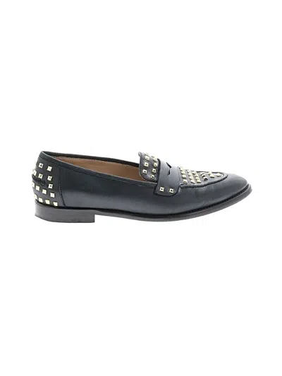 Pre-owned J.crew Collection Flats In Black