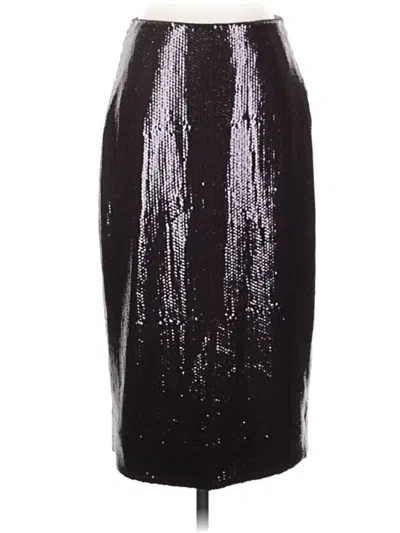 Pre-owned J.crew Collection Formal Skirt In Black