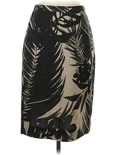 Pre-owned J.crew Collection Formal Skirt In Black
