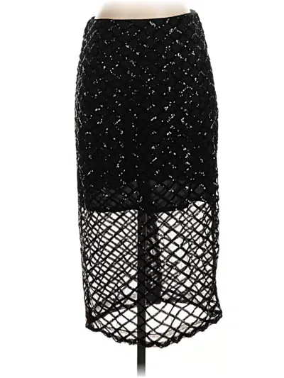 Pre-owned J.crew Collection Formal Skirt In Black