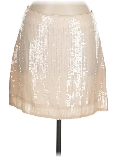 Pre-owned J.crew Collection Formal Skirt In Ivory