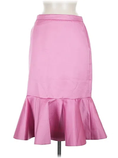 Pre-owned J.crew Collection Formal Skirt In Pink