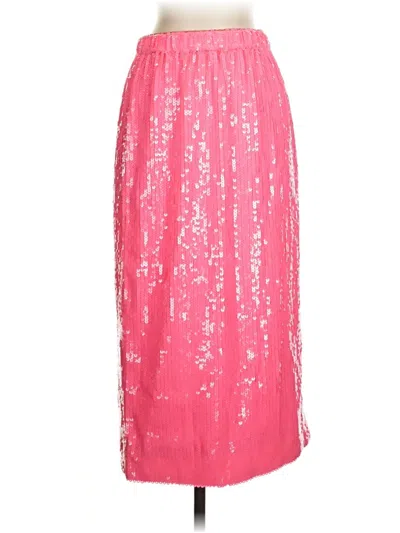 Pre-owned J.crew Collection Formal Skirt In Pink