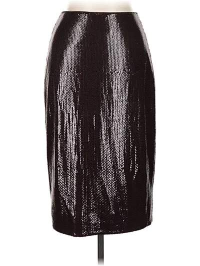 Pre-owned J.crew Collection Formal Skirt In Silver