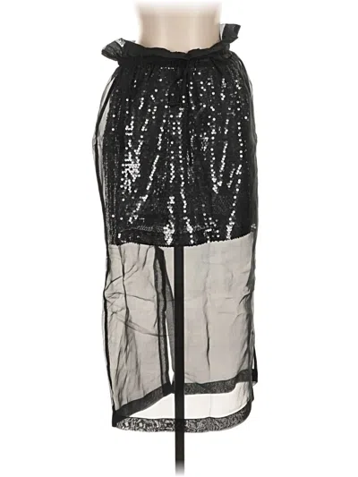 Pre-owned J.crew Collection Formal Skirt In Silver