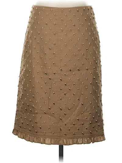 J.crew Collection Formal Skirt In Tan