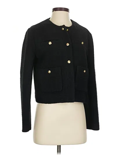 Pre-owned J.crew Collection Jacket In Black
