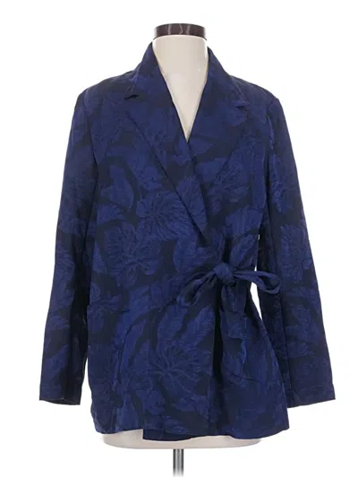 Pre-owned J.crew Collection Jacket In Blue