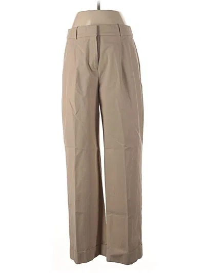 Pre-owned J.crew Collection Khaki Pant In Tan