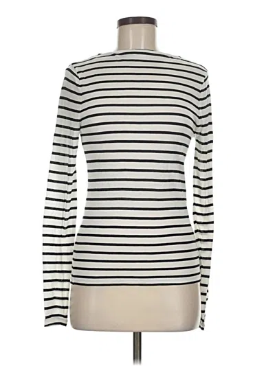 Pre-owned J.crew Collection Long Sleeve Turtleneck In Ivory