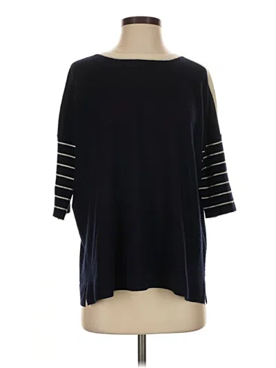 Pre-owned J.crew Collection Pullover Sweater In Black
