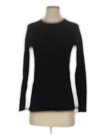 Pre-owned J.crew Collection Pullover Sweater In Black