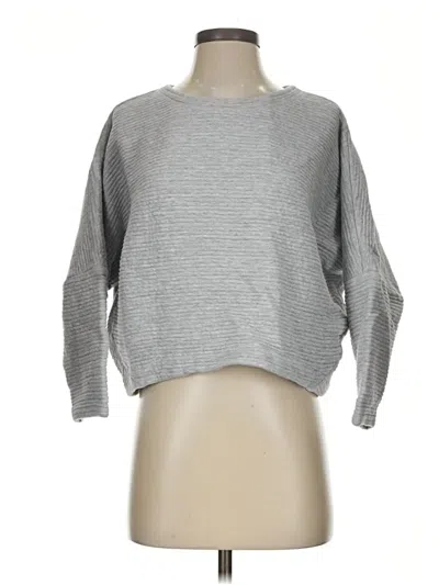 Pre-owned J.crew Collection Pullover Sweater In Gray