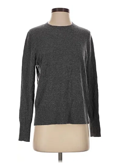 Pre-owned J.crew Collection Pullover Sweater In Gray