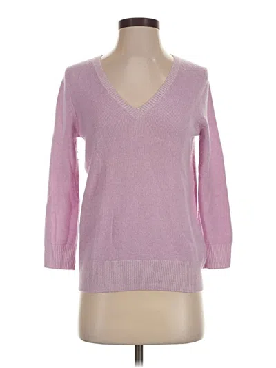 Pre-owned J.crew Collection Pullover Sweater In Pink