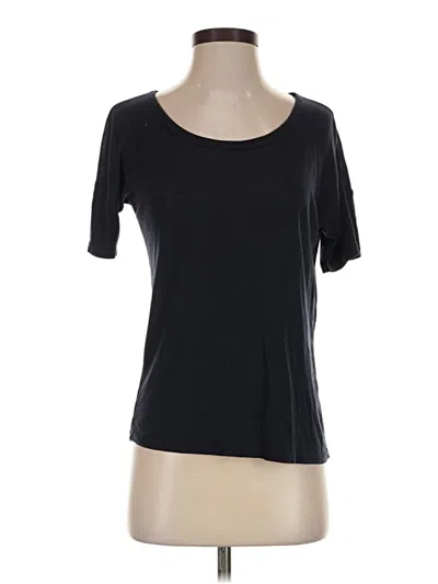 Pre-owned J.crew Collection Short Sleeve T-shirt In Black
