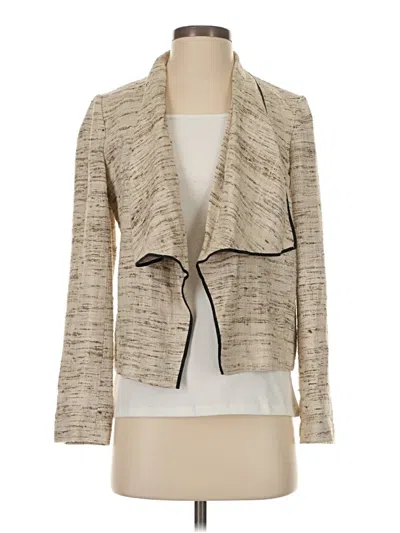Pre-owned J.crew Collection Silk Blazer Jacket In Ivory
