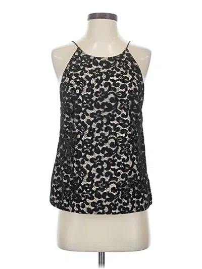 Pre-owned J.crew Collection Sleeveless Blouse In Black