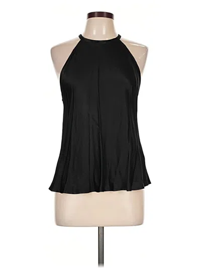 Pre-owned J.crew Collection Sleeveless Blouse In Black