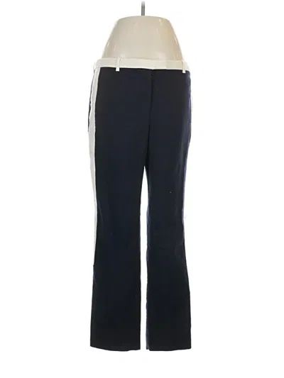 Pre-owned J.crew Collection Track Pants In Blue