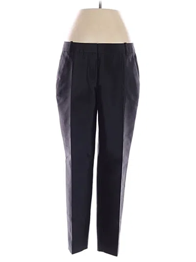 Pre-owned J.crew Collection Wool Pants In Black