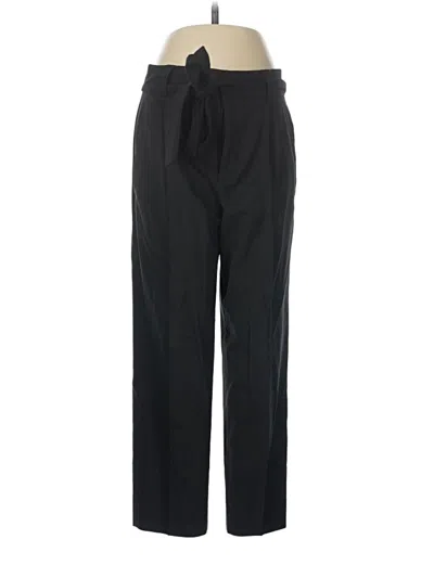 Pre-owned J.crew Collection Wool Pants In Black