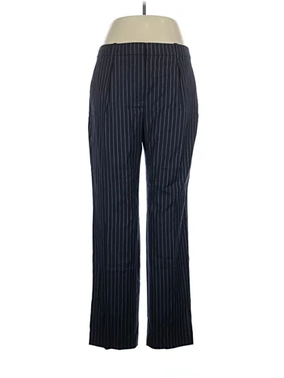 Pre-owned J.crew Collection Wool Pants In Blue