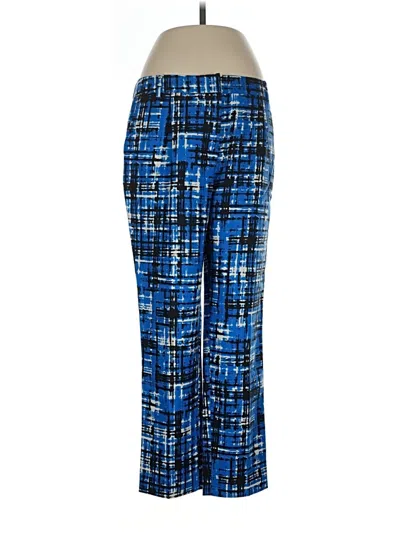 Pre-owned J.crew Collection Wool Pants In Blue