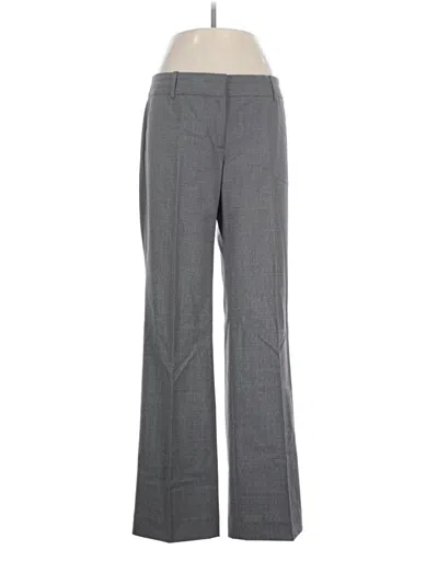 Pre-owned J.crew Collection Wool Pants In Gray