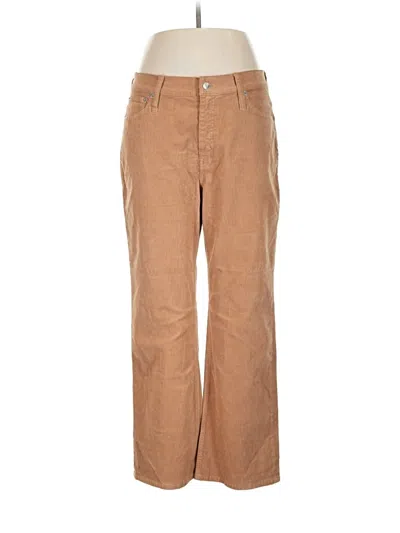 Pre-owned Jcrew Cord Pant In Brown