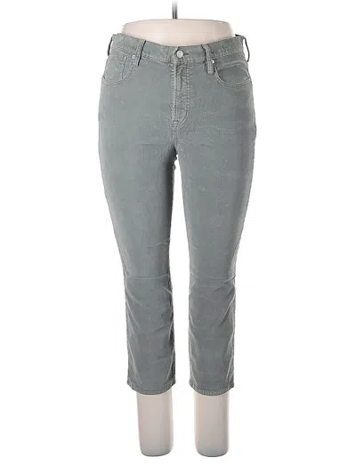 Pre-owned Jcrew Cord Pant In Gray