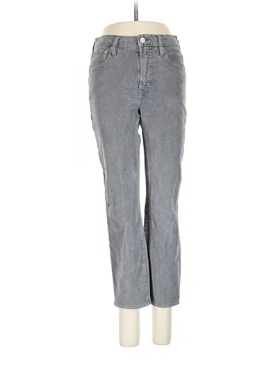 Pre-owned Jcrew Cord Pant In Gray