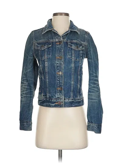 Pre-owned Jcrew Denim Jacket In Blue
