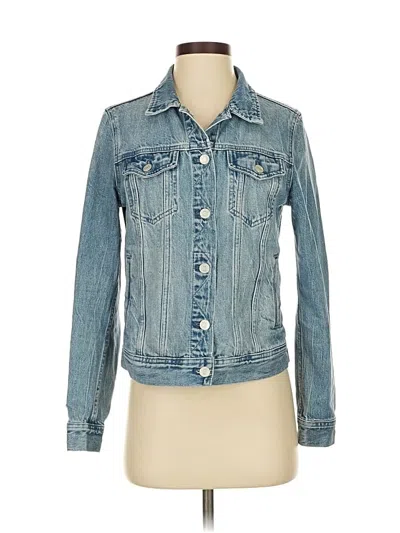 Pre-owned Jcrew Denim Jacket In Blue