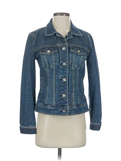 Pre-owned Jcrew Denim Jacket In Blue