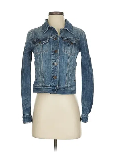 Pre-owned Jcrew Denim Jacket In Blue