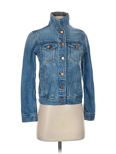 Pre-owned Jcrew Denim Jacket In Blue