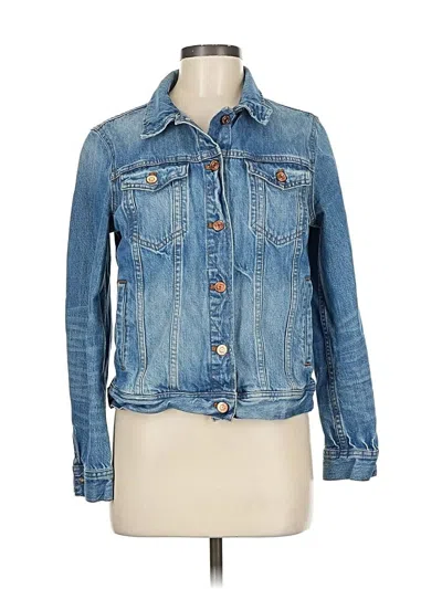Pre-owned Jcrew Denim Jacket In Blue