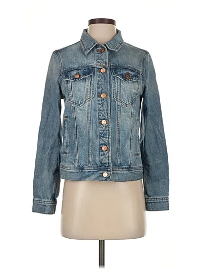 Pre-owned Jcrew Denim Jacket In Blue