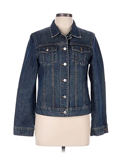 Pre-owned Jcrew Denim Jacket In Blue