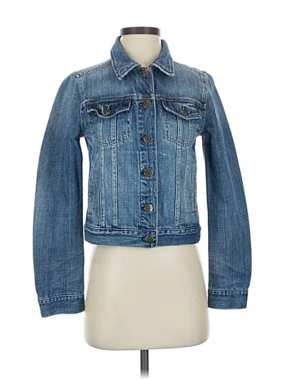 Pre-owned Jcrew Denim Jacket In Blue