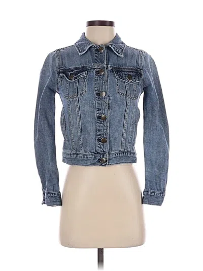 Pre-owned Jcrew Denim Jacket In Blue
