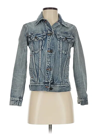 Pre-owned Jcrew Denim Jacket In Blue