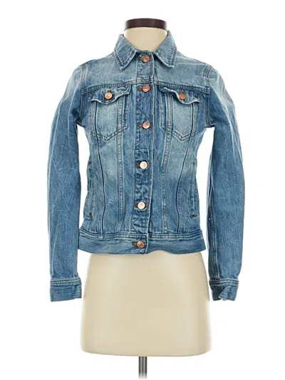 Pre-owned Jcrew Denim Jacket In Blue