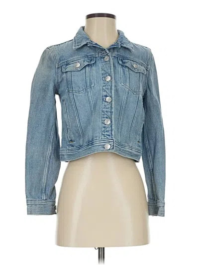 Pre-owned Jcrew Denim Jacket In Blue