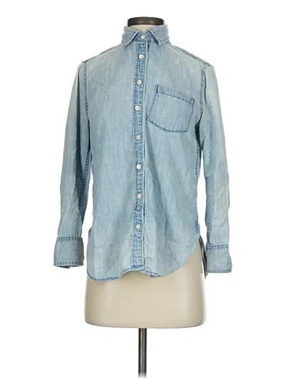 Pre-owned Jcrew Denim Jacket In Blue