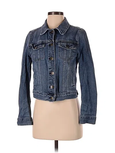 Pre-owned Jcrew Denim Jacket In Blue